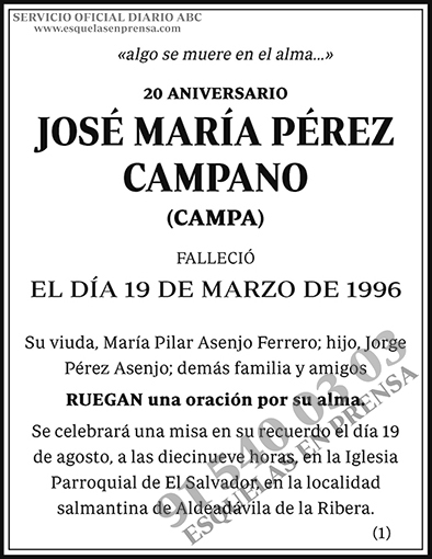 José María Pérez Campano